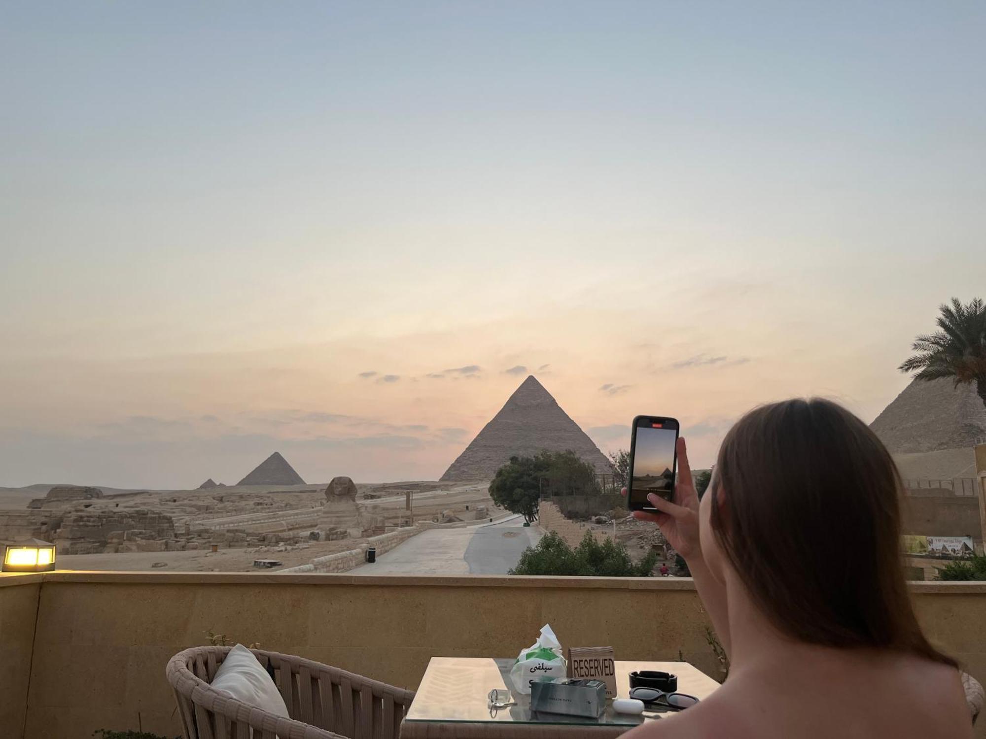 The Gate Hotel Front Pyramids & Sphinx View Kafret el-Gabal Eksteriør bilde