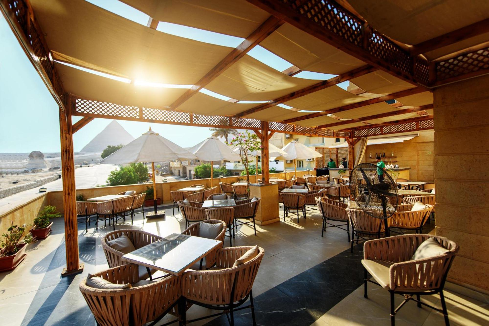 The Gate Hotel Front Pyramids & Sphinx View Kafret el-Gabal Eksteriør bilde