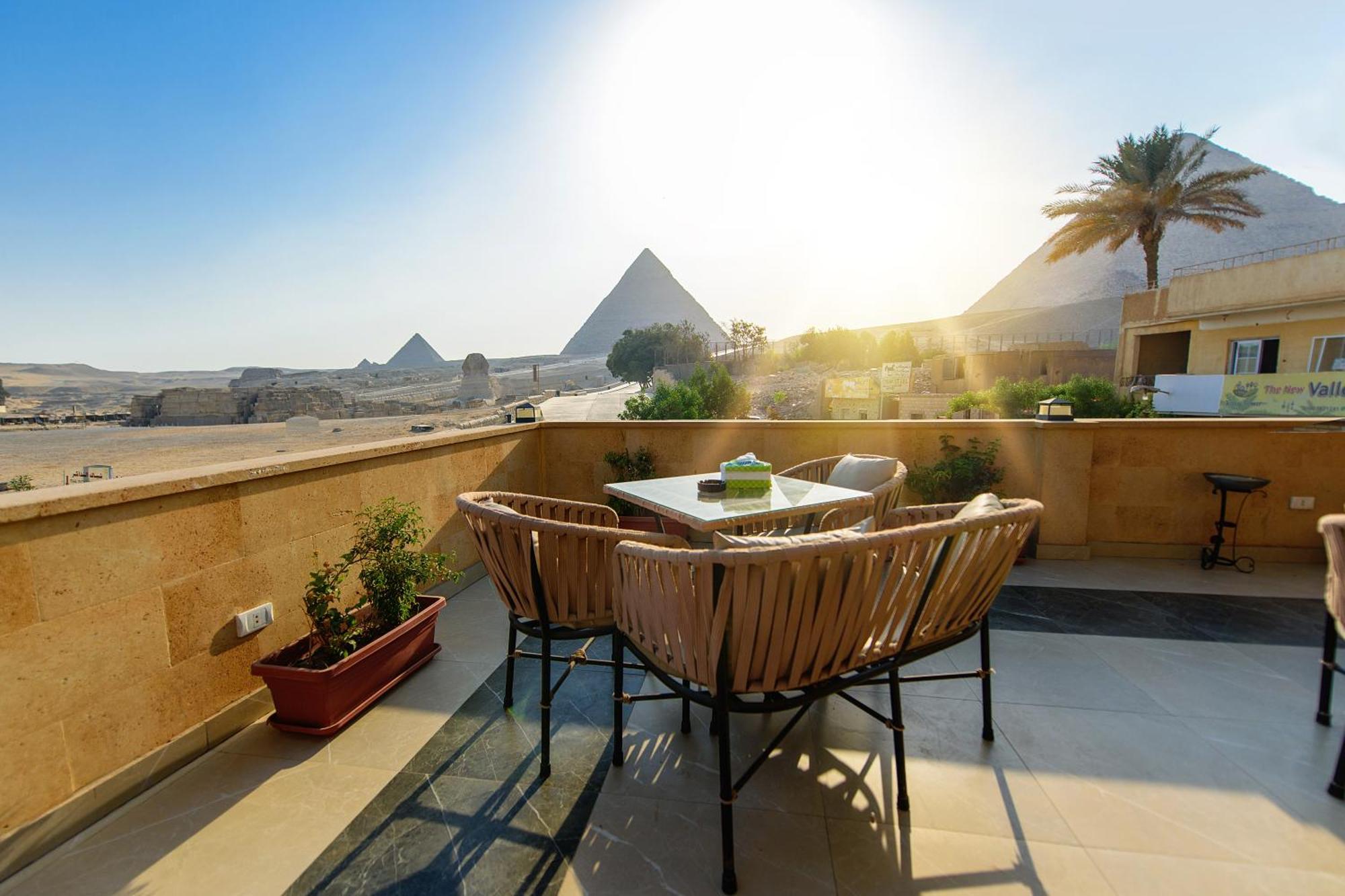 The Gate Hotel Front Pyramids & Sphinx View Kafret el-Gabal Eksteriør bilde