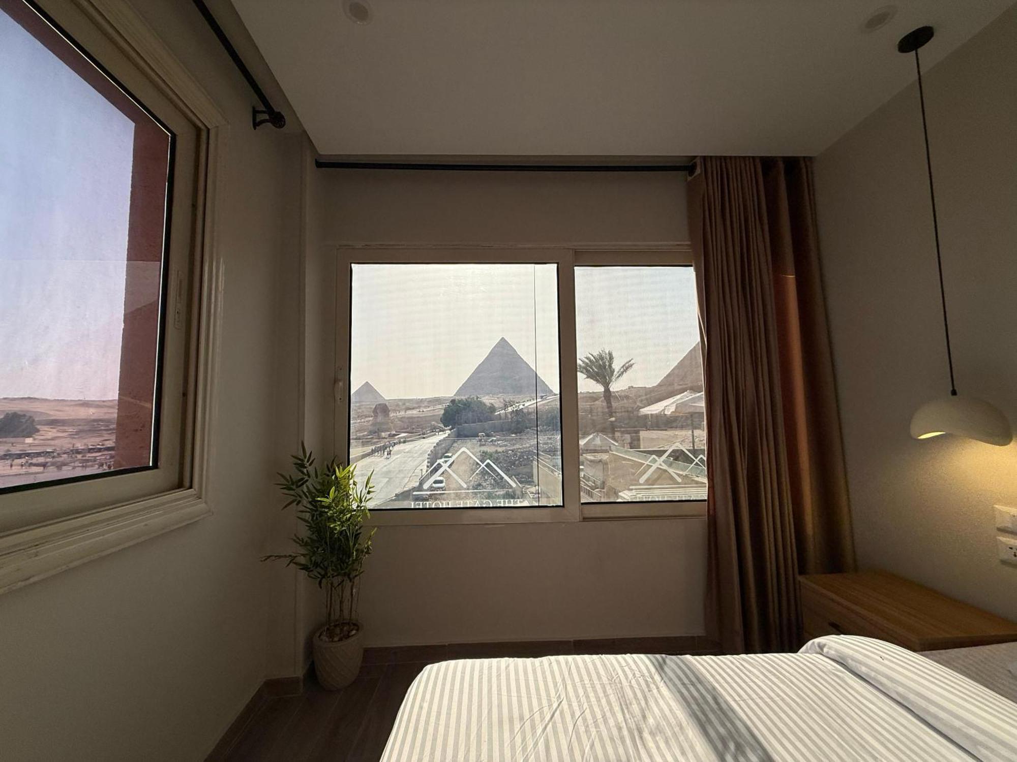 The Gate Hotel Front Pyramids & Sphinx View Kafret el-Gabal Eksteriør bilde